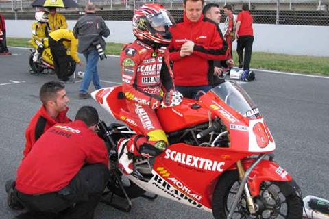 Randy Mamola’s son scores debut podium