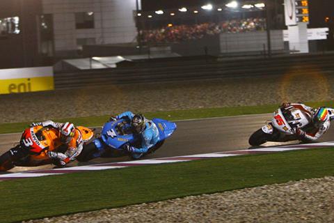 Qatar MotoGP: Alex de Angelis warned after Dani Pedrosa clash