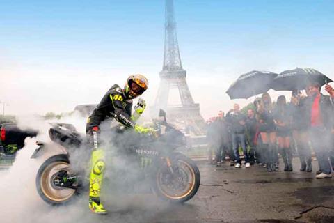 Le Mans MotoGP: Valentino Rossi stars in Paris show