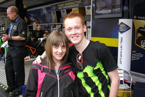 Bradley Smith at Donington BSB