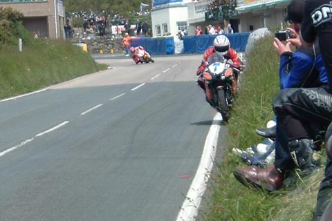 Steve Plater - TT supersport race