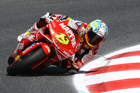 Catalunya MotoGP: Alvaro Bautista wins, Simoncelli crashes out