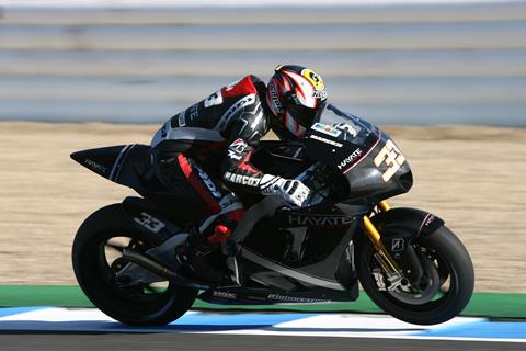 Marco Melandri battered and bruised after Catalunya test crash