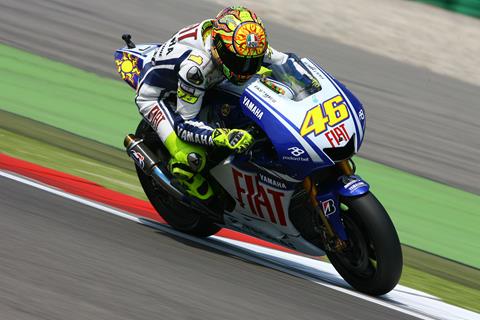 Assen MotoGP: Valentino Rossi storms to pole position