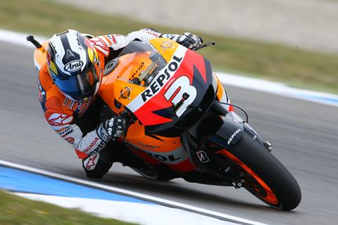 Assen MotoGP: Dani Pedrosa thanks Valentino Rossi for front row