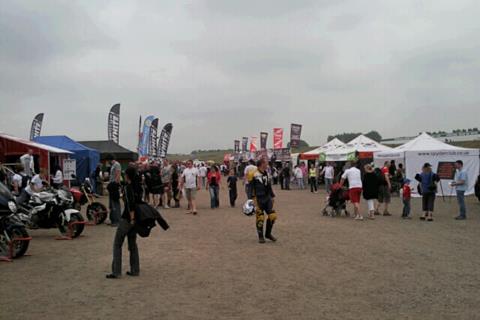 Donington Park infield open as usual