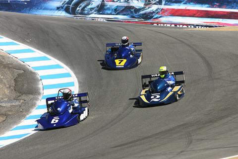 US MotoGP: Valentino Rossi beats Lawson, Rainey and Roberts in kart demo