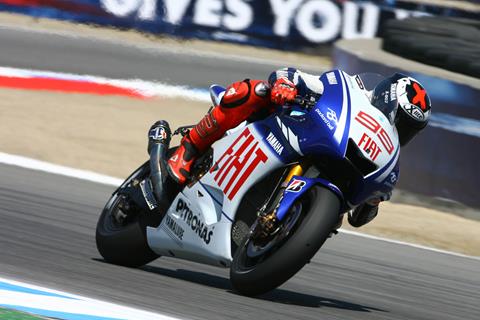 US MotoGP: Pole to medical centre for Jorge Lorenzo