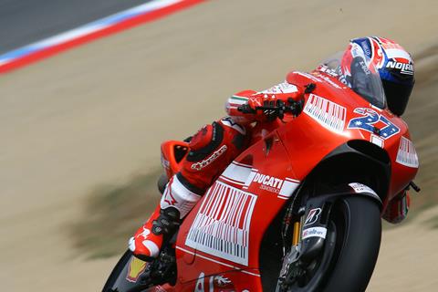 US MotoGP: Crash was my fault admits Casey Stoner