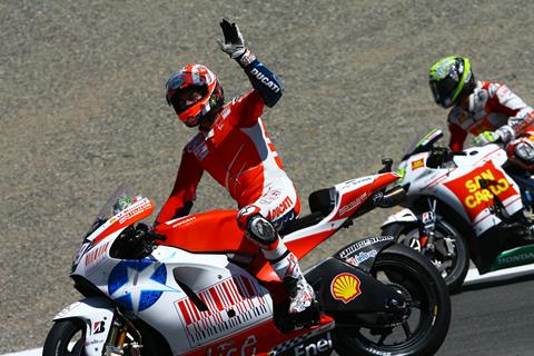 US MotoGP: Nicky Hayden revels in Ducati best