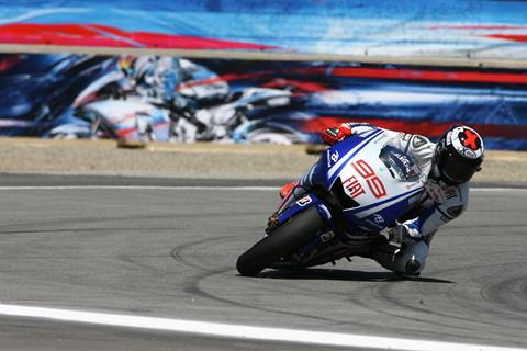 US MotoGP: Heroic Jorge Lorenzo defies pain with thrilling third