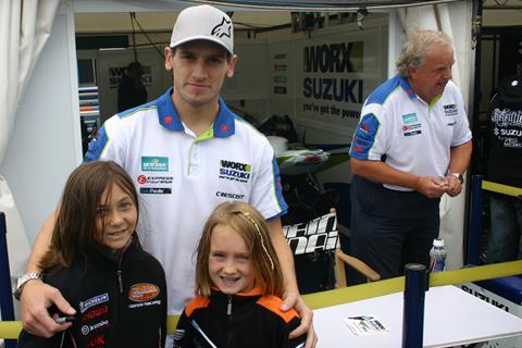 Meeting Tommy Hill at Mallory Park