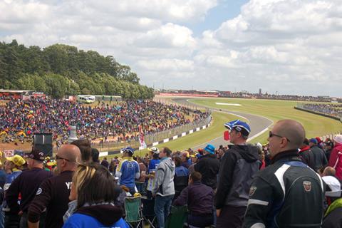 Donington Park infield fully open