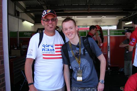 Me and Bradley Smith