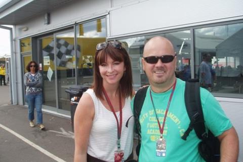 suzi perry at donington