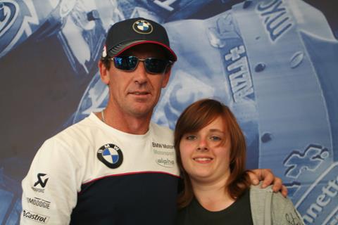 Troy Corser at Brands Hatch