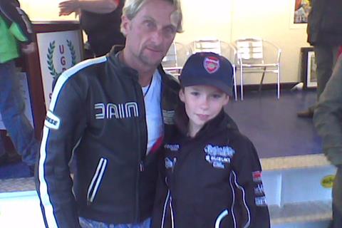 Carl Fogarty at the Ulster Grand Prix