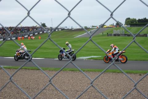 Rossi at Donington Park