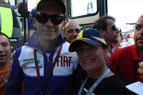 Rossi at Misano