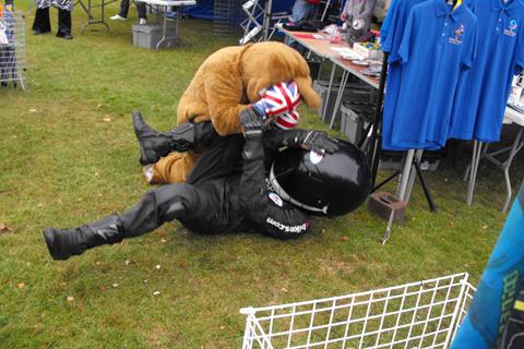 Mascots at Oulton Park