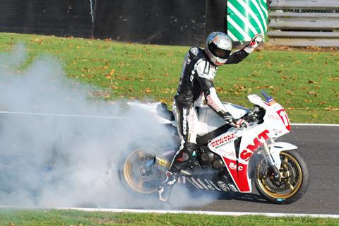 Oulton Park burnouts