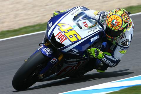 Australia MotoGP: Valentino Rossi tops opening practice