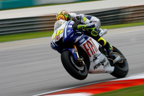 Sepang MotoGP: Valentino Rossi content with fourth