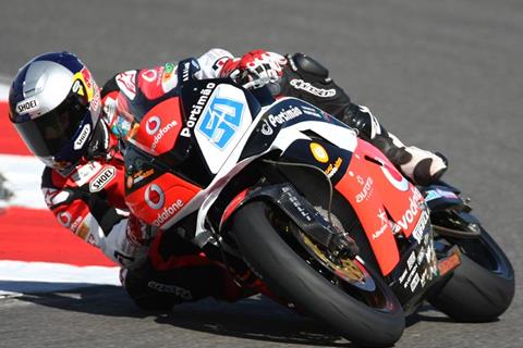 Portimao WSB: Eugene Laverty first in World Supersport race