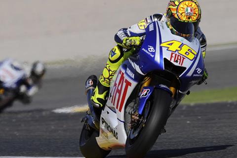 Valencia MotoGP: Valentino Rossi content with second