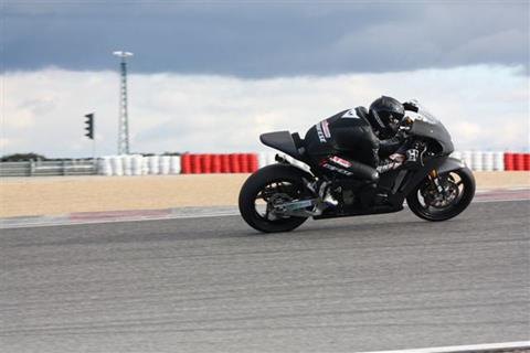 Exclusive pics: Tech 3 Moto2 bike on track