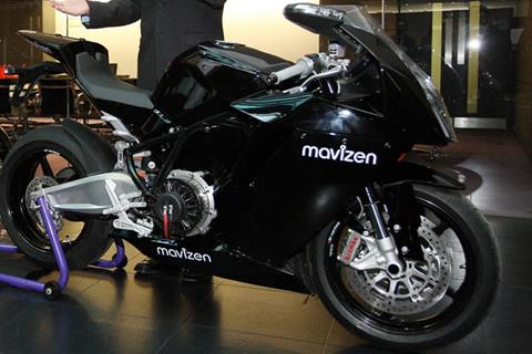 Mavizen launch world’s first production electric supersport bike