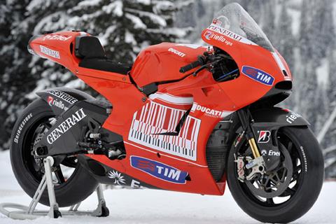 Ducati unveil 2010 MotoGP contender