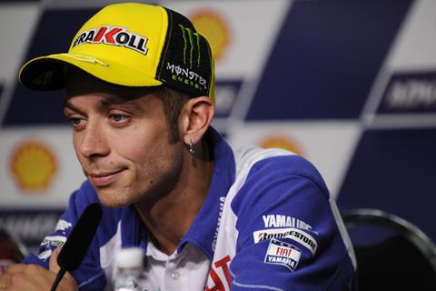 Valentino Rossi treated for appendix problem