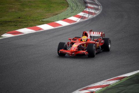 Rain fails to dampen Valentino Rossi’s Ferrari fun