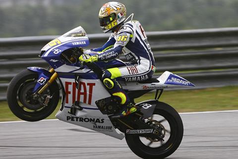 Valentino Rossi cools future talk