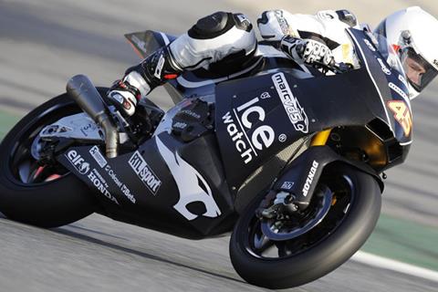 Rain hits Scott Redding’s 2010 Moto2 debut