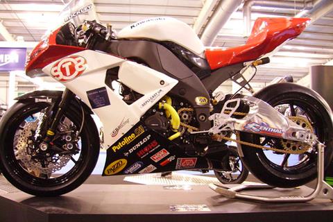 Buckley unveils 2010 ZX-10R superbike