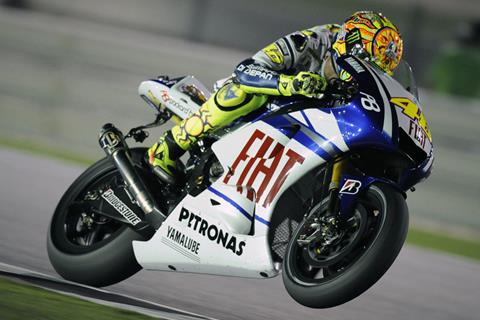 Qatar MotoGP: Valentino Rossi chasing grip