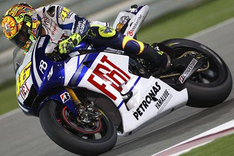 Qatar MotoGP: Valentino Rossi wins, Casey Stoner crashes