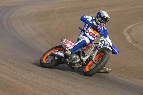 Collins gives HM Plant Honda shorttrack victory