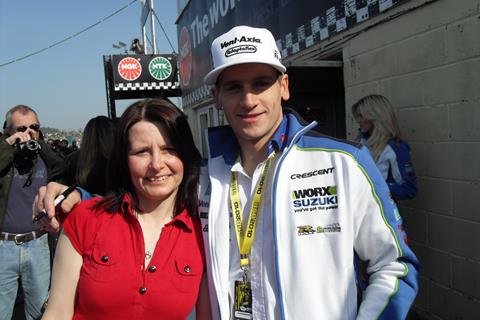 Tommy Hill at Thruxton