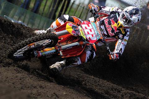 KTM 350SX-F and Cairoli win again