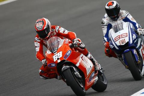 Jerez MotoGP: Nicky Hayden fourth again