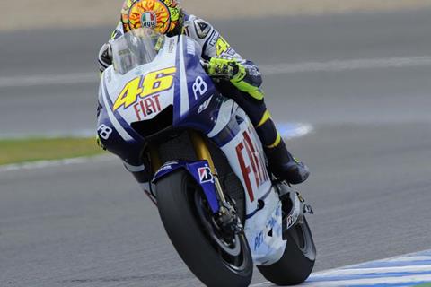 Jerez MotoGP: Valentino Rossi content with third