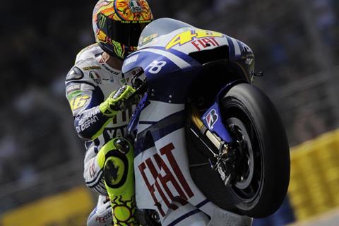 Le Mans MotoGP: Valentino Rossi storms to pole