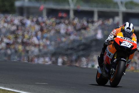 Rear brake issue costs Dani Pedrosa