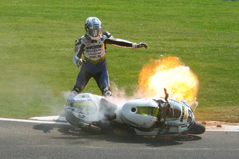 Tommy Hill at Cadwell Park