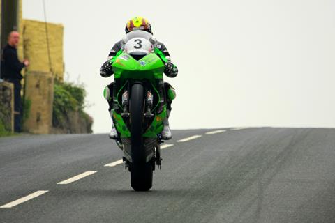 Ian Lougher coming over Rhen Cullen