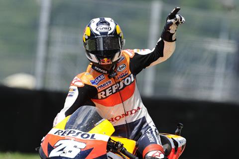 Mugello MotoGP: Dani Pedrosa celebrates 'unbelievable' win