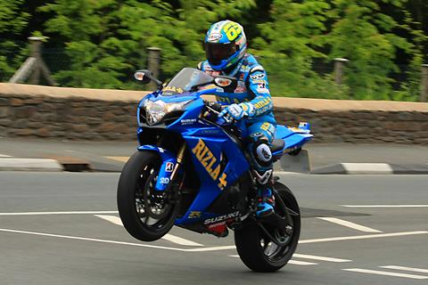 Loris Capirossi at Braddan Bridge